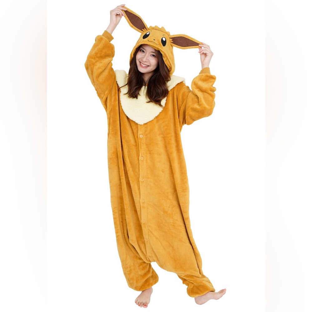 Kigurumi Pokemon Eevee Onesie Costume
